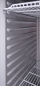 Preview: Edelstahl Tiefkühlschrank,  653 x 842 x 2040 mm, -18°C/-21°C, Umluft